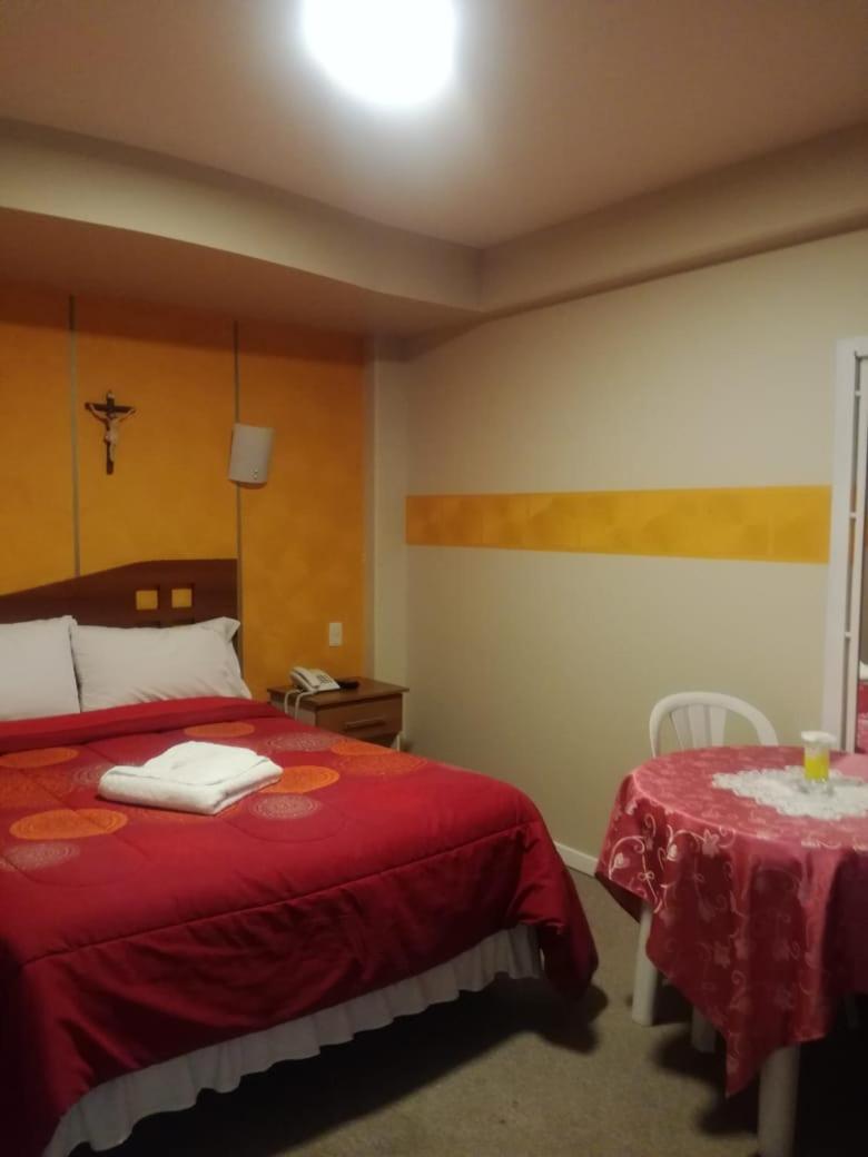 Hotel "Virgen Del Socavon" Oruro Bagian luar foto